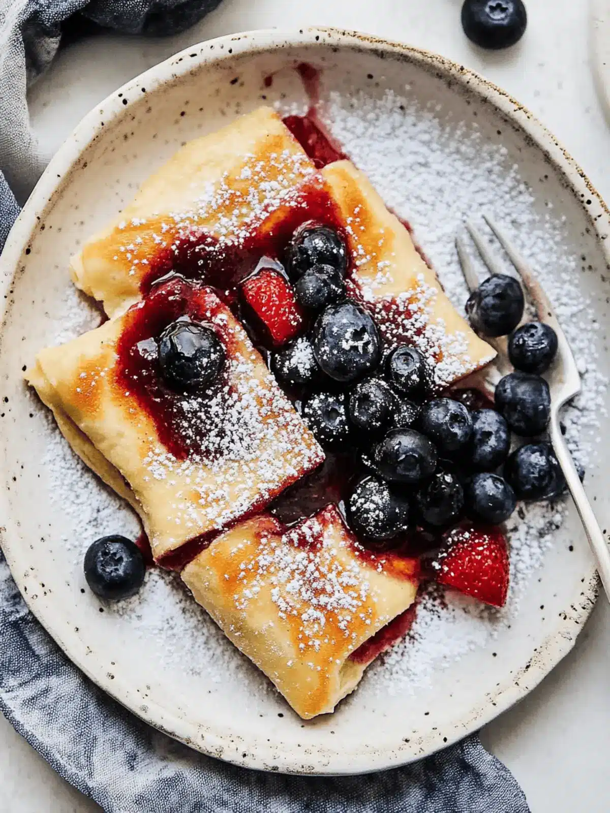 Whip Up Sweet & Creamy Cheese Blintzes in 40 Minutes